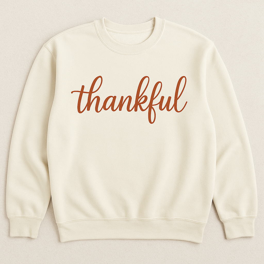 ADULT GILDAN THANKFUL SCRIPT