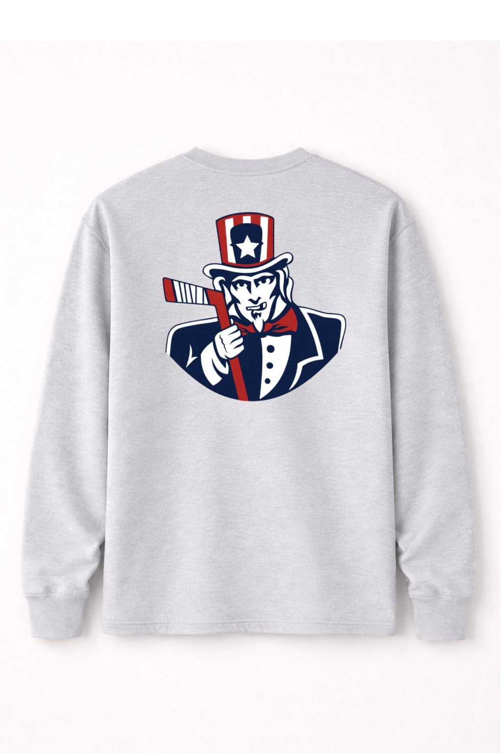 ADULT TFD and Uncle Sam Hockey long sleeve shirt