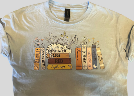 ADULT Bella Canvas Taylor Swift Albums TSHIRT