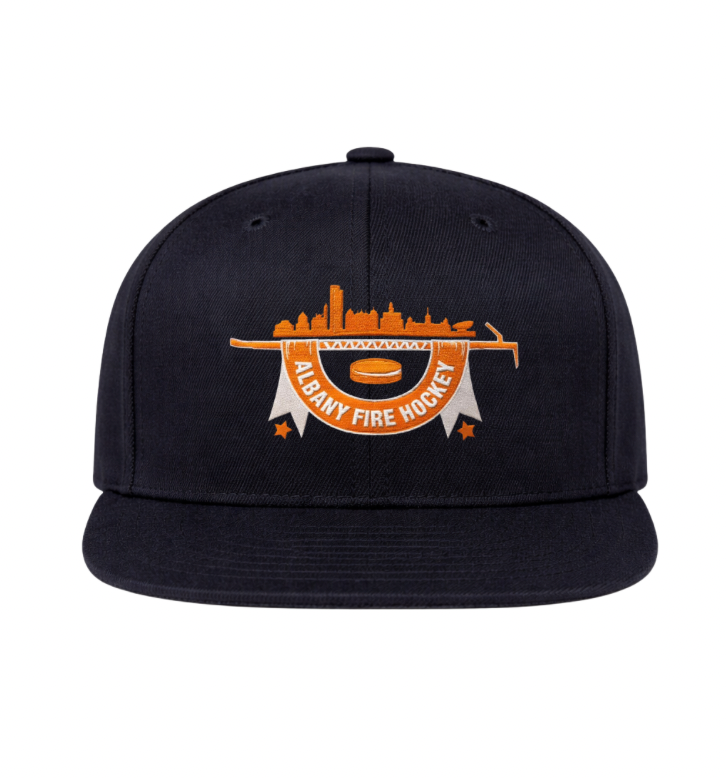 Albany Fire Department Hockey Flexfit Fitted Cap