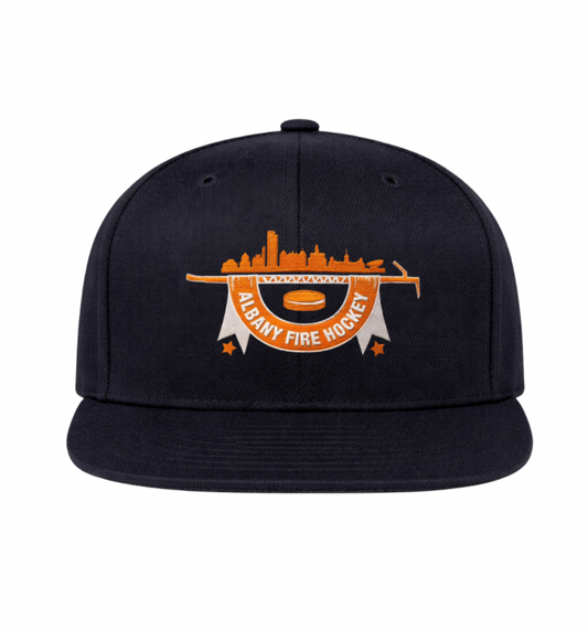 Albany Fire Department Hockey Flexfit Fitted Cap