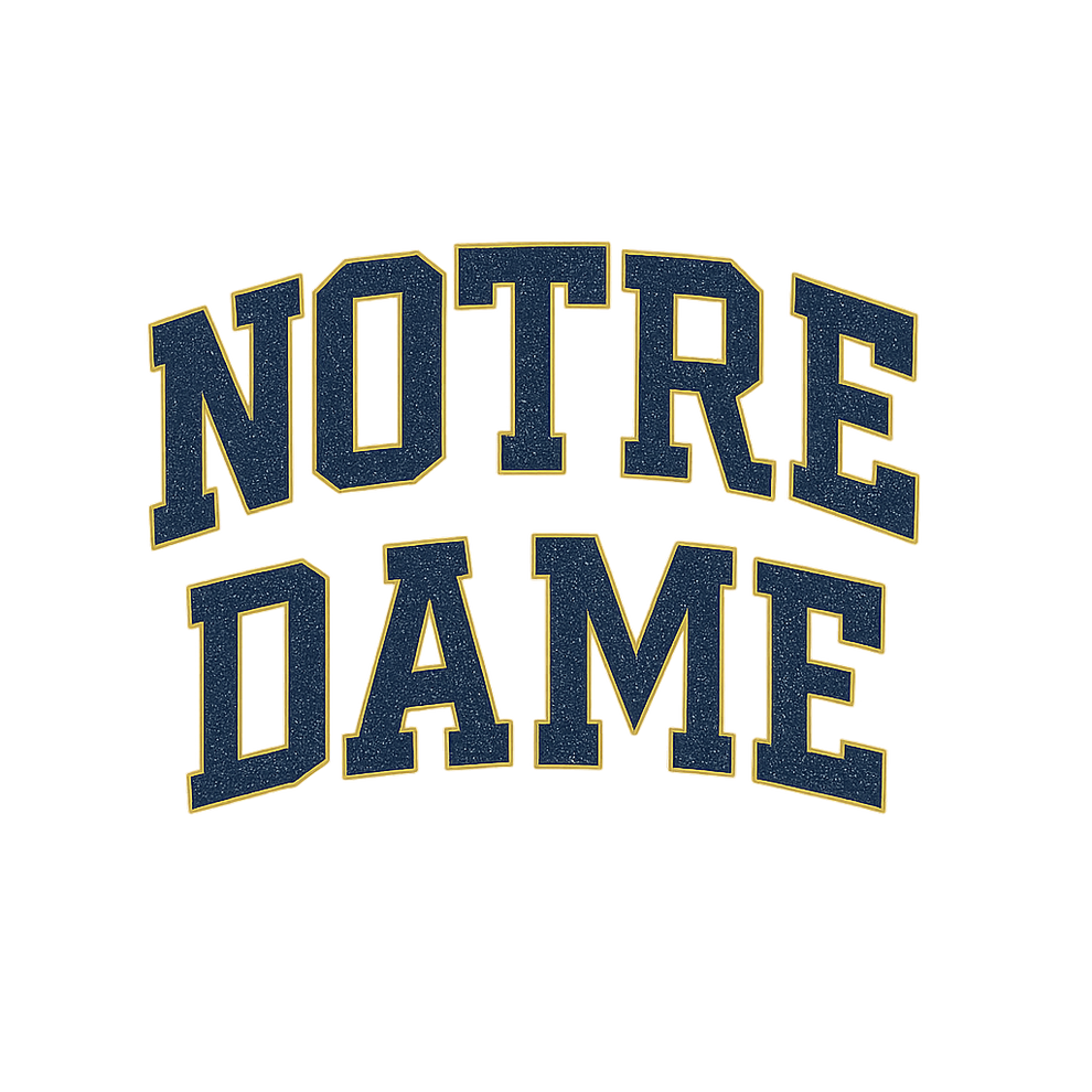 ADULT Bella Canvas Notre Dame Crewneck Sweatshirt – The Pressed Nest by ...