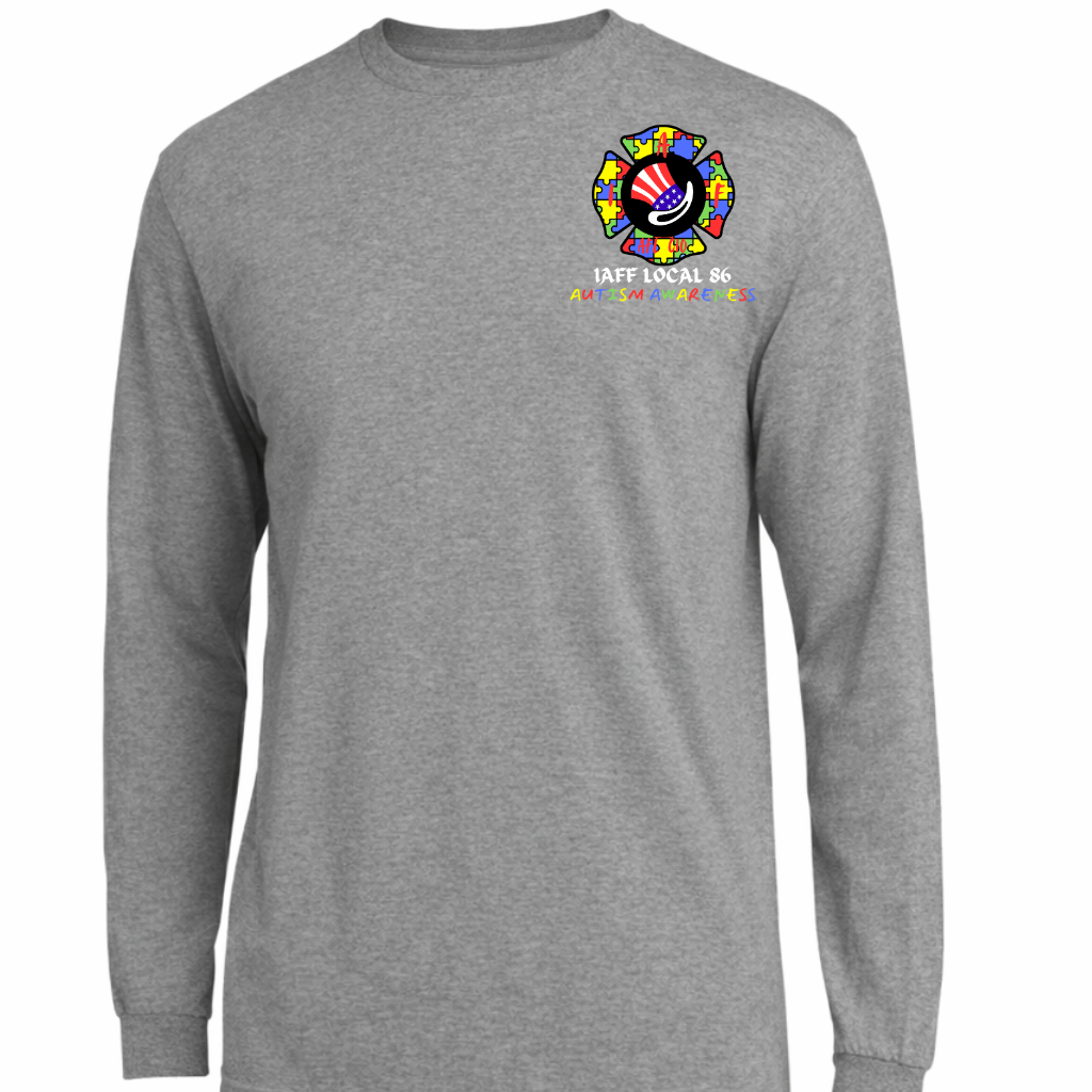 ADULT Autism Awareness and Acceptance Long Sleeve Shirt