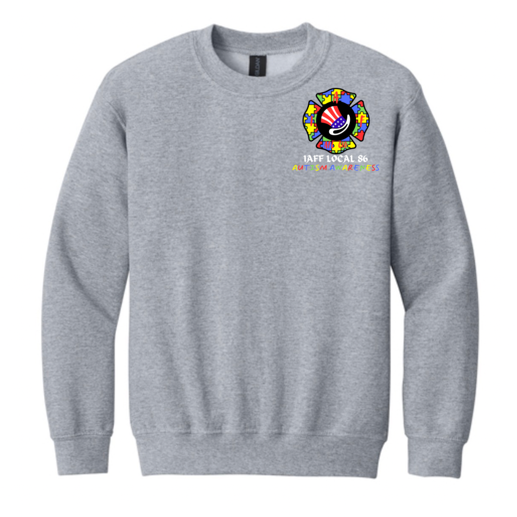 YOUTH Autism Awareness and Acceptance Crewneck Sweatshirt