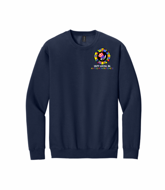 YOUTH Autism Awareness and Acceptance Crewneck Sweatshirt