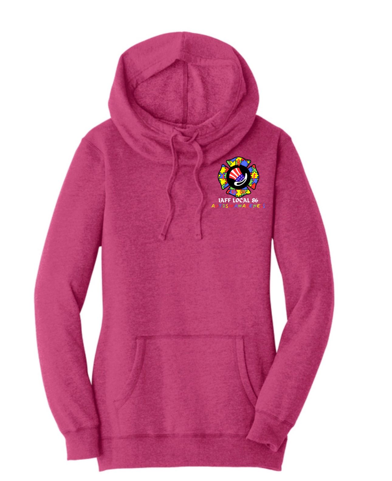 ADULT Womens Autism Awareness and Acceptance Hoodie Sweatshirt