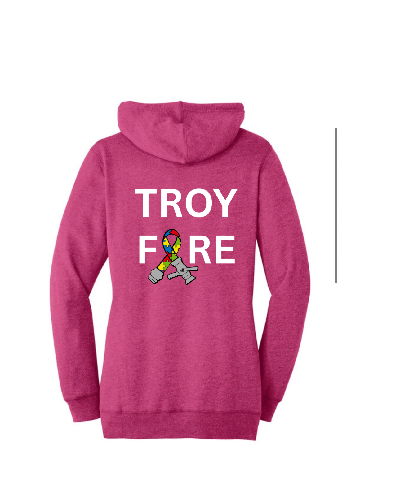 ADULT Womens Autism Awareness and Acceptance Hoodie Sweatshirt