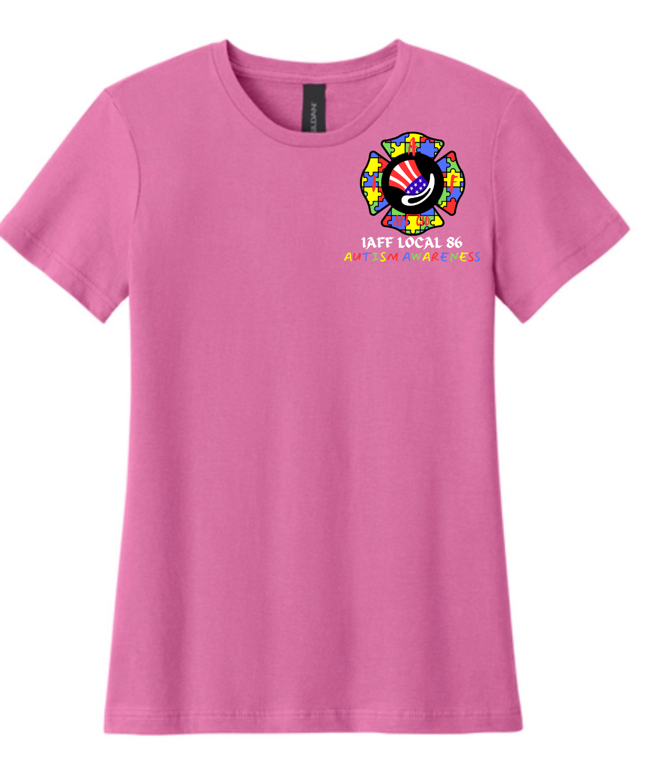 ADULT Women's Autism Awareness and Acceptance Softstyle T shirt