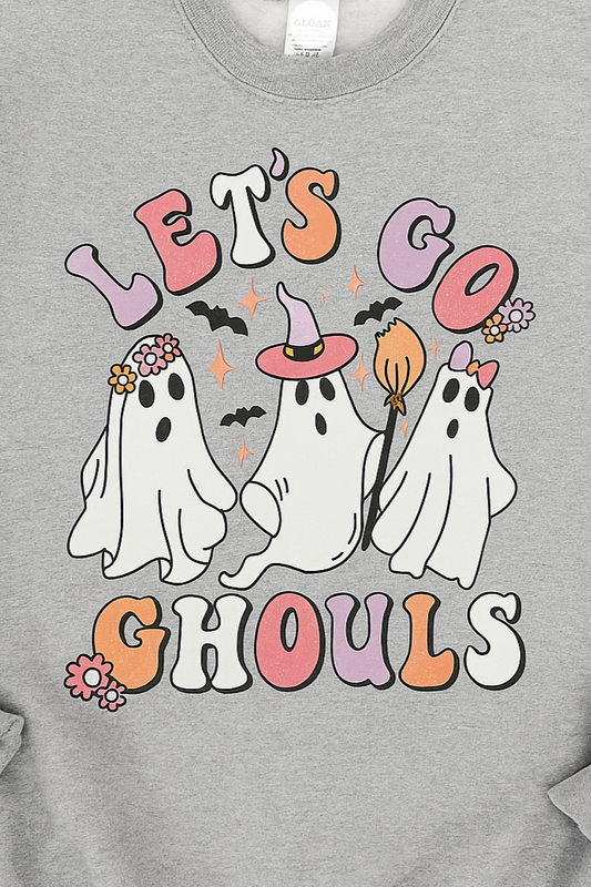 ADULT Bella Canvas Let's Go Ghouls TSHIRT