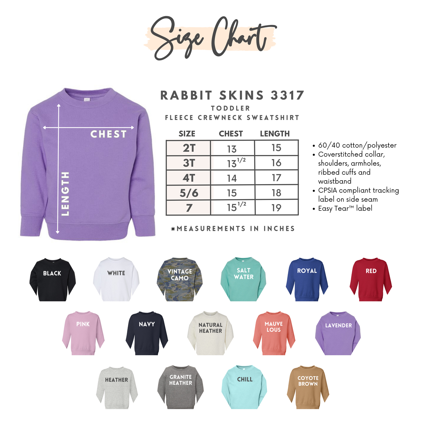 TODDLER MERRY & BRIGHT CREWNECK SWEATSHIRT