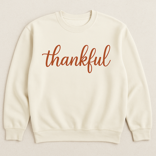 ADULT GILDAN THANKFUL SCRIPT