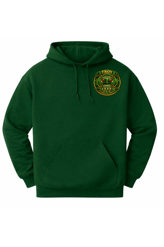 ADULT Troy Fire Department St. Patricks Day Hoodie