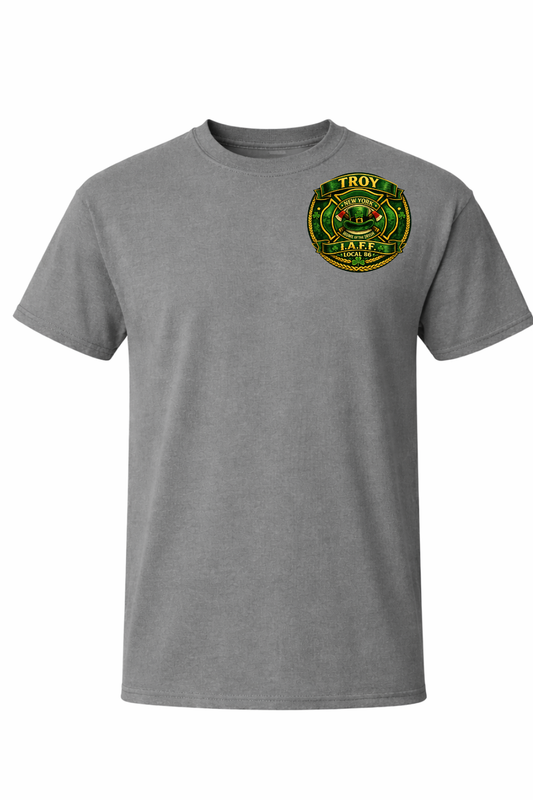 ADULT Troy Fire Department St. Patricks Day T Shirt