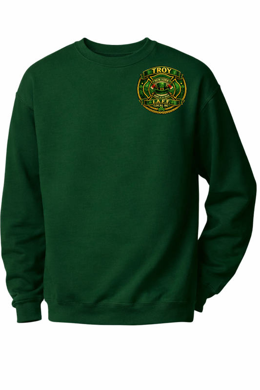 ADULT Troy Fire St. Patricks Day Crewneck Sweatshirt