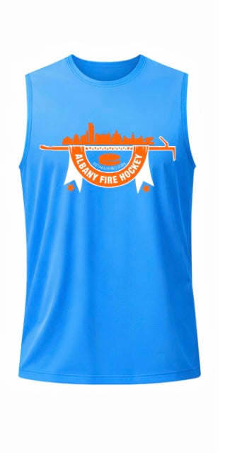 ADULT Men's Albany Fire Department Hockey Sleeveless Quick Dry Tank