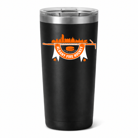 Albany Fire Department Hockey UV Direct To Film Sticker