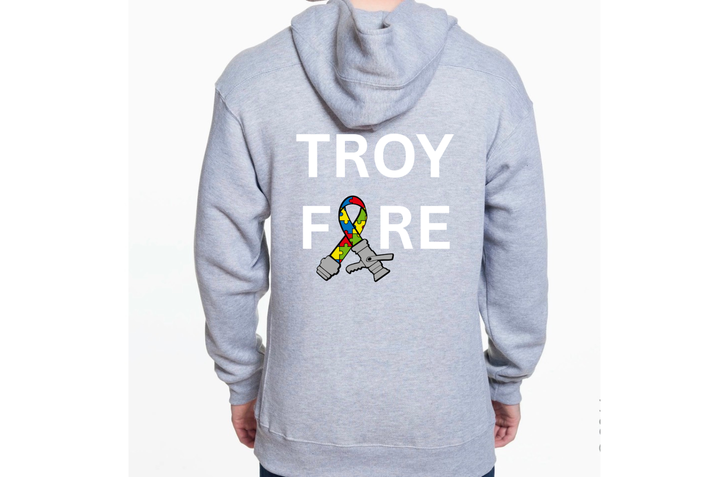 ADULT Autism Awareness and Acceptance Sport Lace Hoodie Sweatshirt