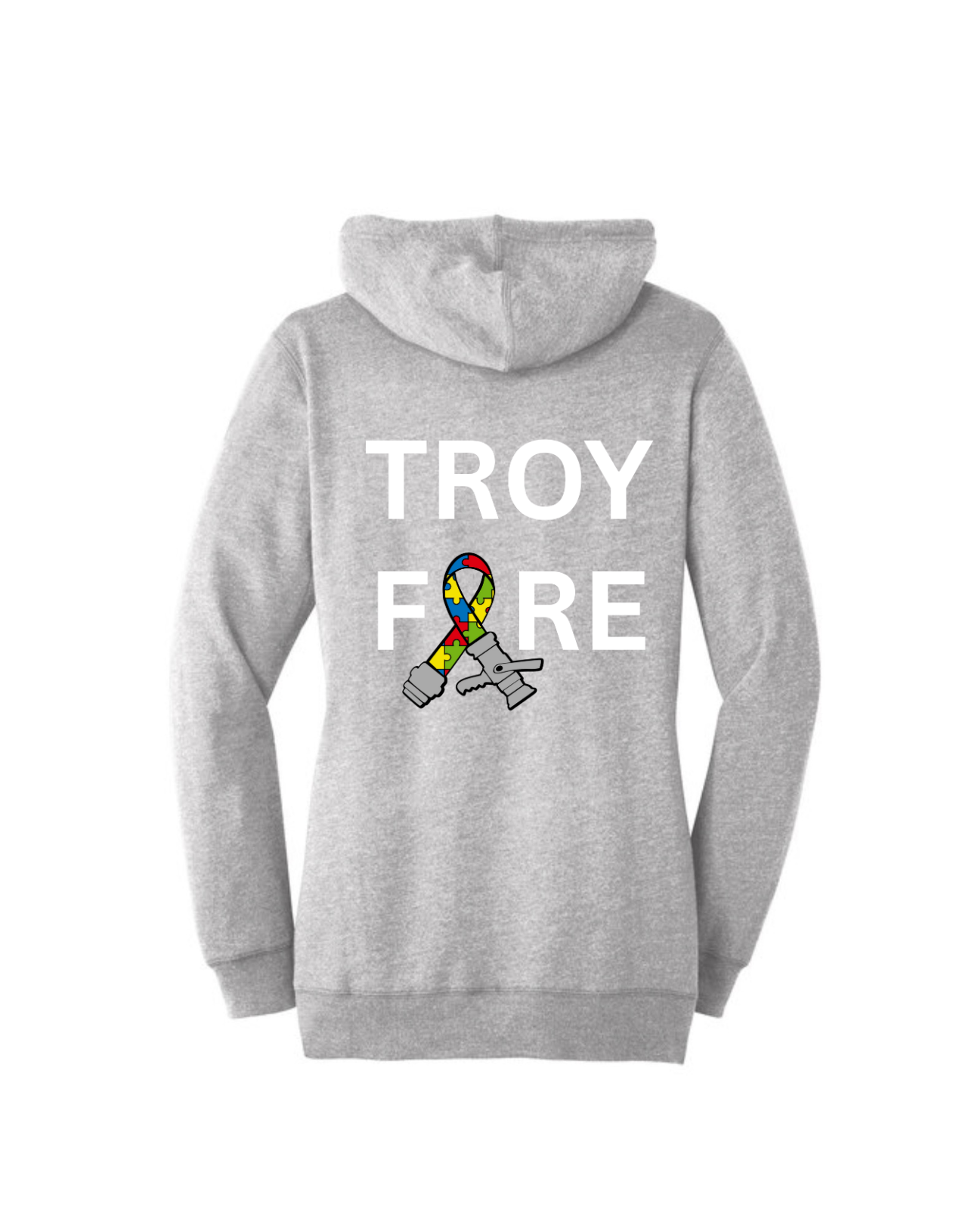 ADULT Womens Autism Awareness and Acceptance Hoodie Sweatshirt