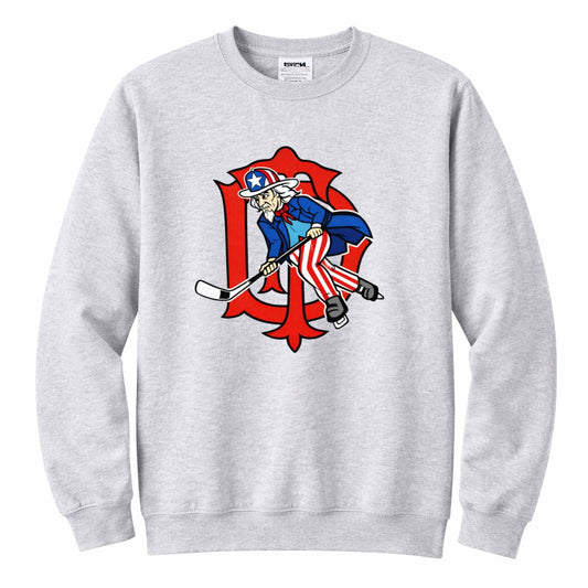 ADULT TFD Uncle Sam skating crewneck sweatshirt