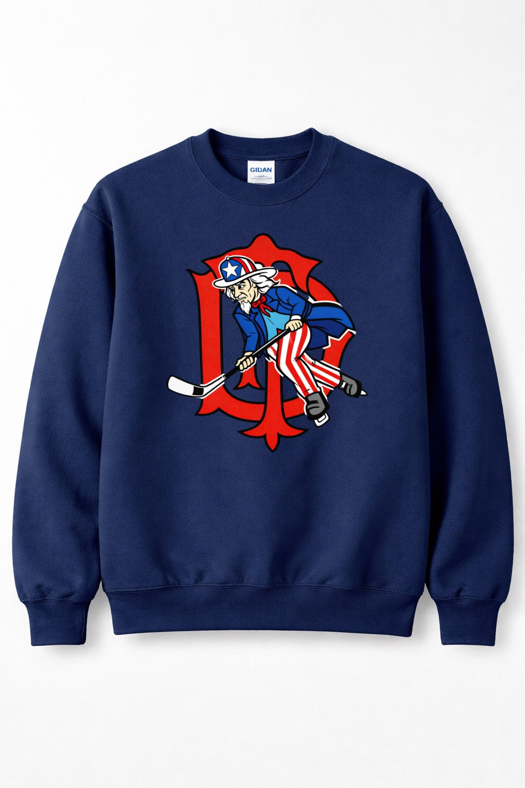 ADULT TFD Uncle Sam skating crewneck sweatshirt