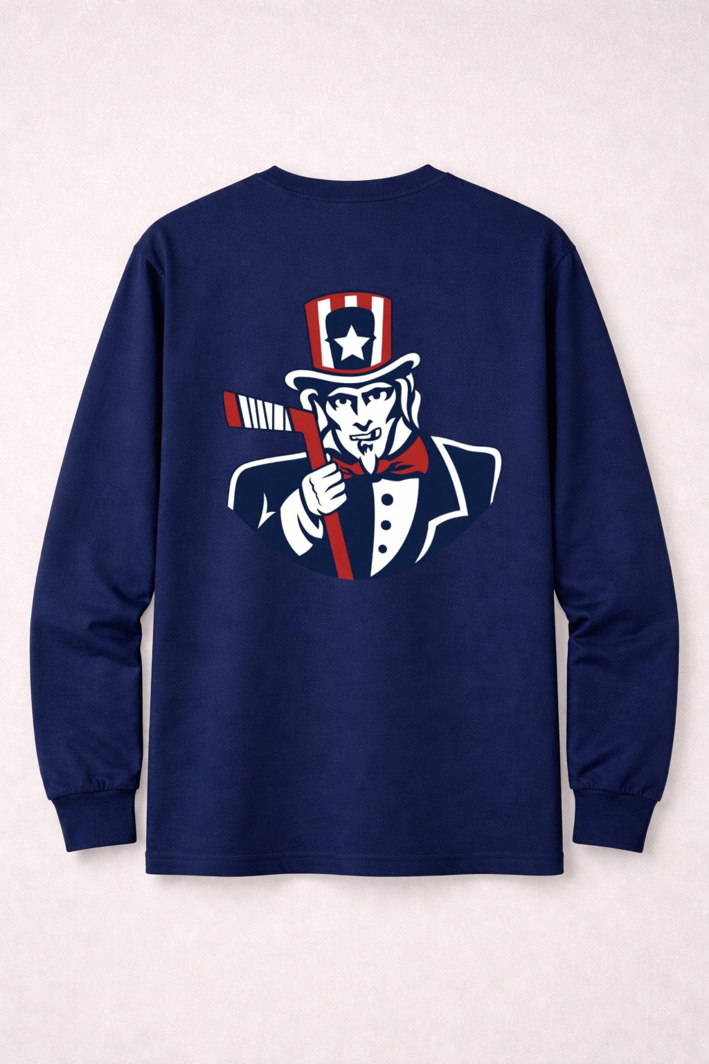 ADULT TFD and Uncle Sam Hockey long sleeve shirt