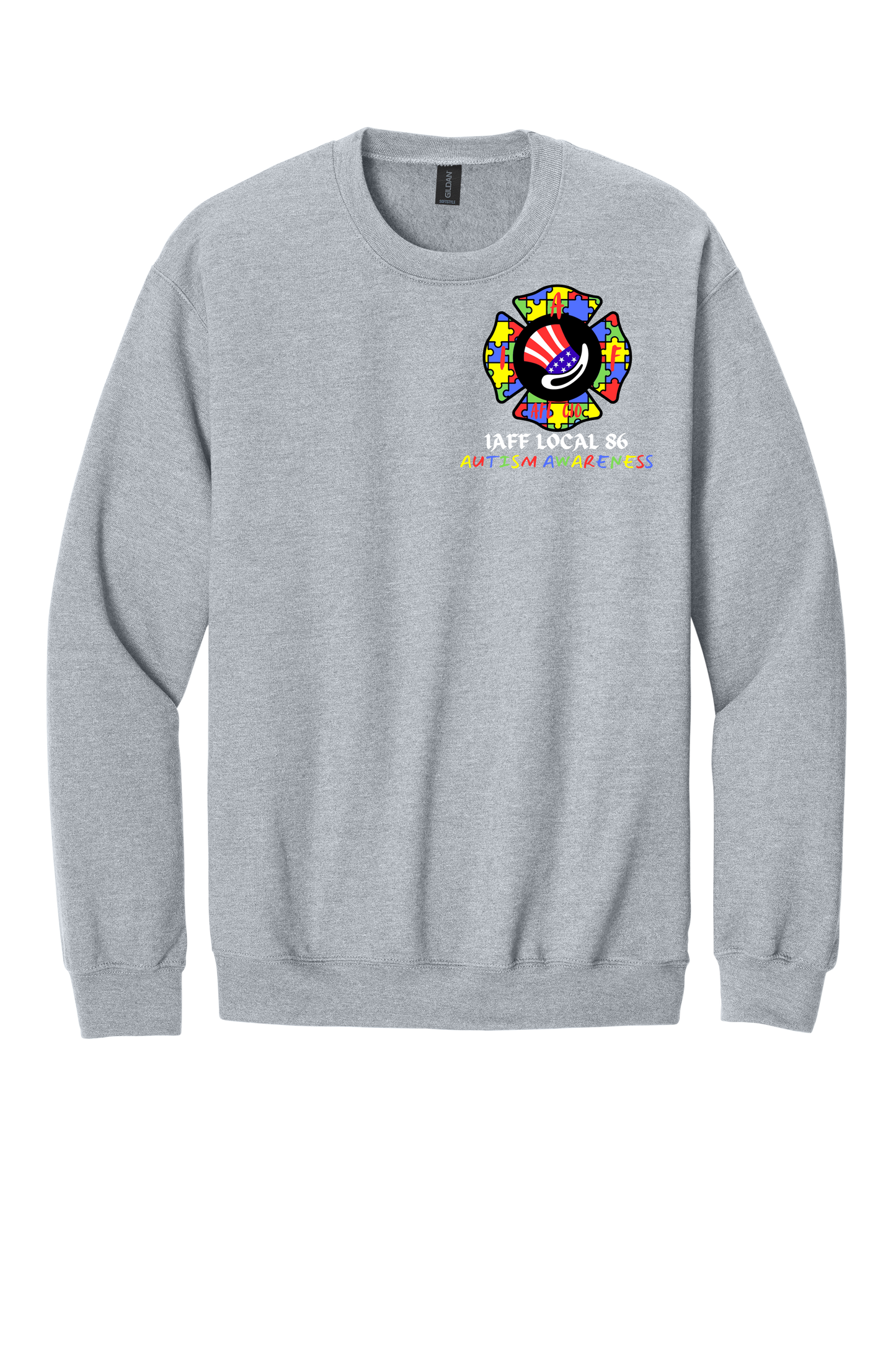 ADULT Autism Awareness and Acceptance Crewneck Sweatshirt