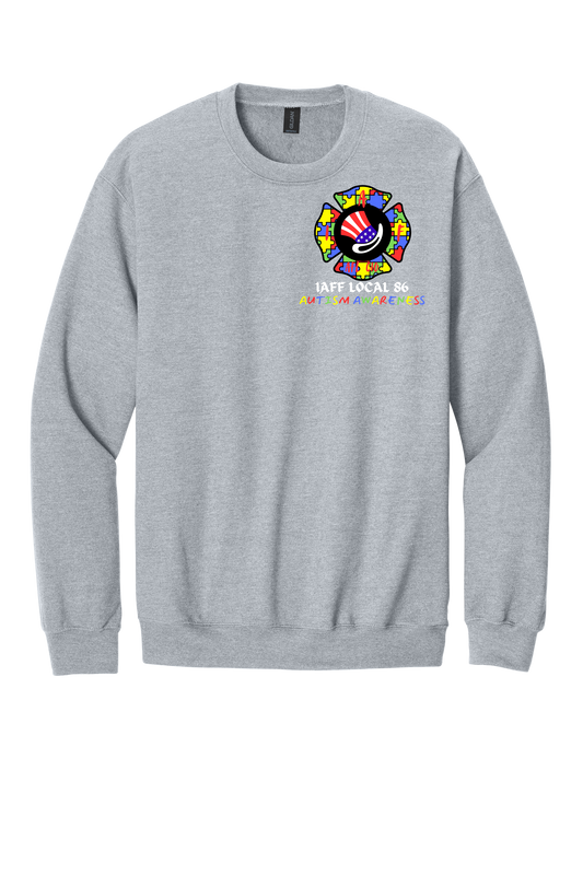 ADULT Autism Awareness and Acceptance Crewneck Sweatshirt