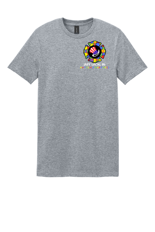 ADULT Autism and Awarness Acceptance Softstyle Unisex T shirt