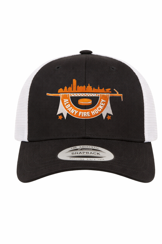 Albany Fire Department Hockey Flexfit 110 Mesh Cap