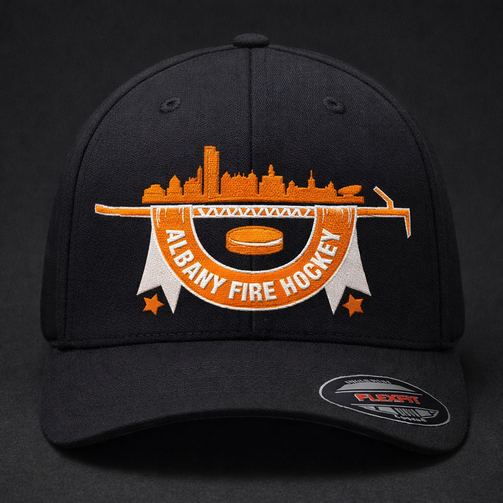 Albany Fire Department Hockey Flexfit 6580 Cap