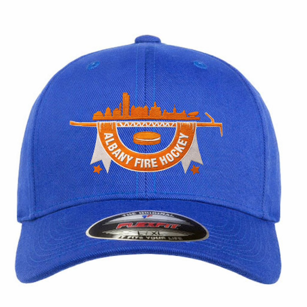 Albany Fire Department Hockey Flexfit 6580 Cap