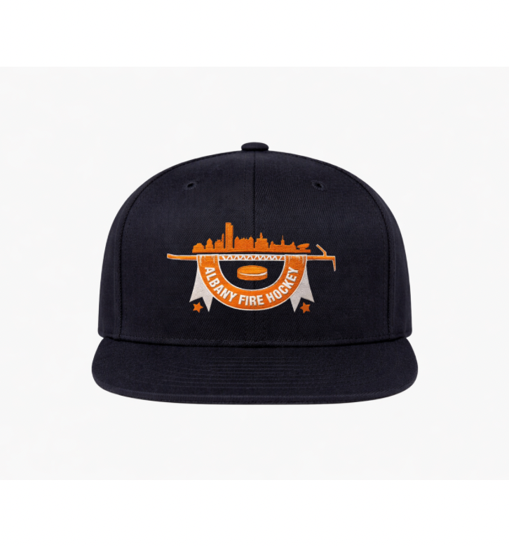 Albany Fire Department Hockey Flexfit Fitted Cap