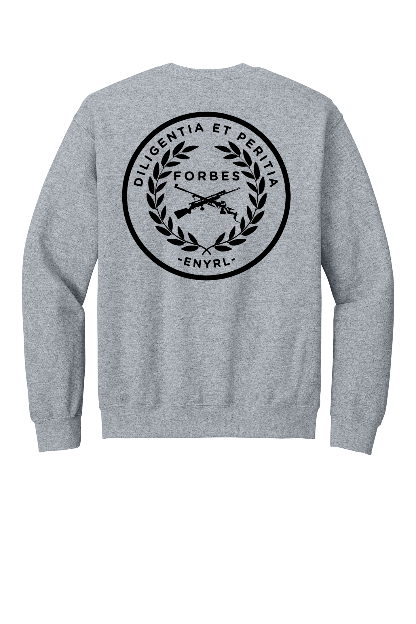 Adult Forbes Gun Club Crewneck Sweatshirt (left chest wall design)