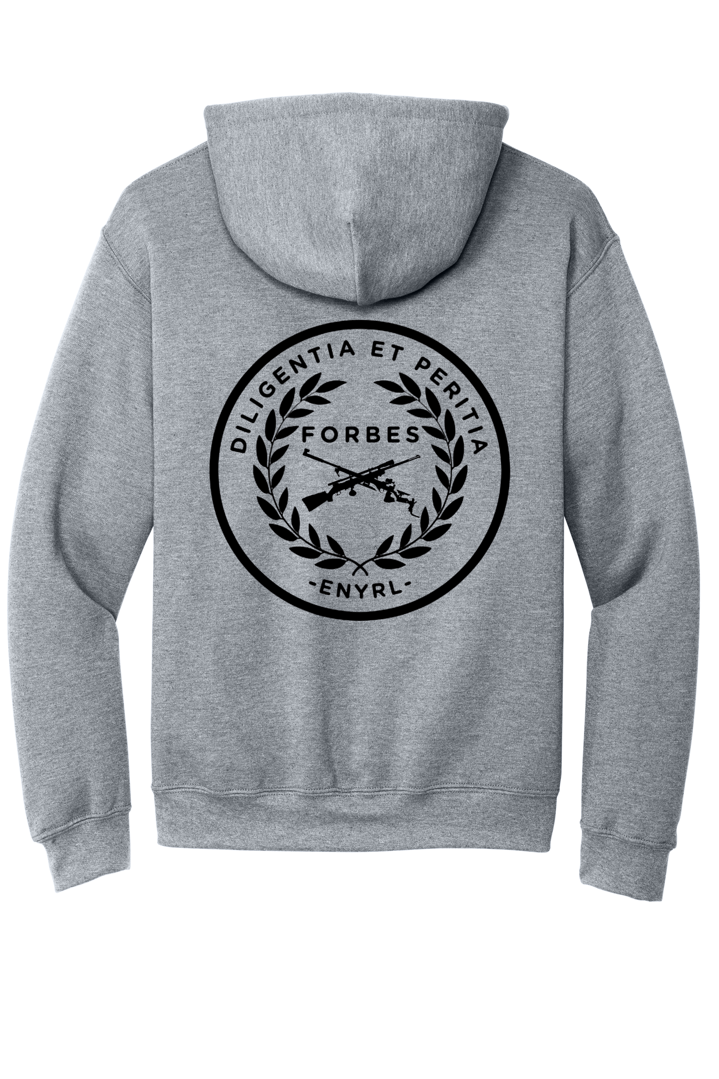 Adult Forbes Gun Club Hoodie Sweatshirt (left chest wall design)