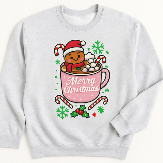 ADULT HOLIDAY HOT COCOA CREWNECK SWEATSHIRT
