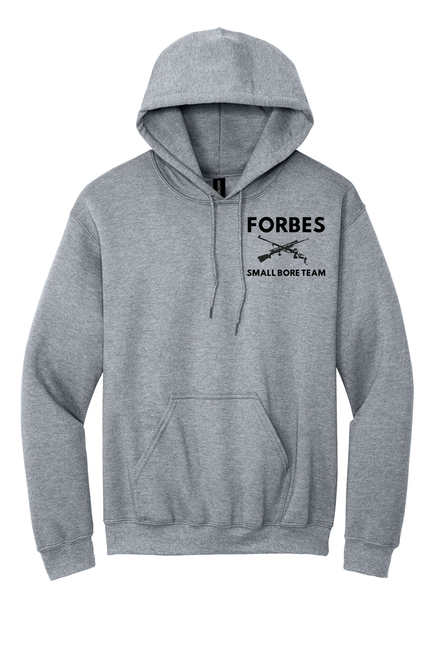 Adult Forbes Gun Club Hoodie Sweatshirt (left chest wall design)