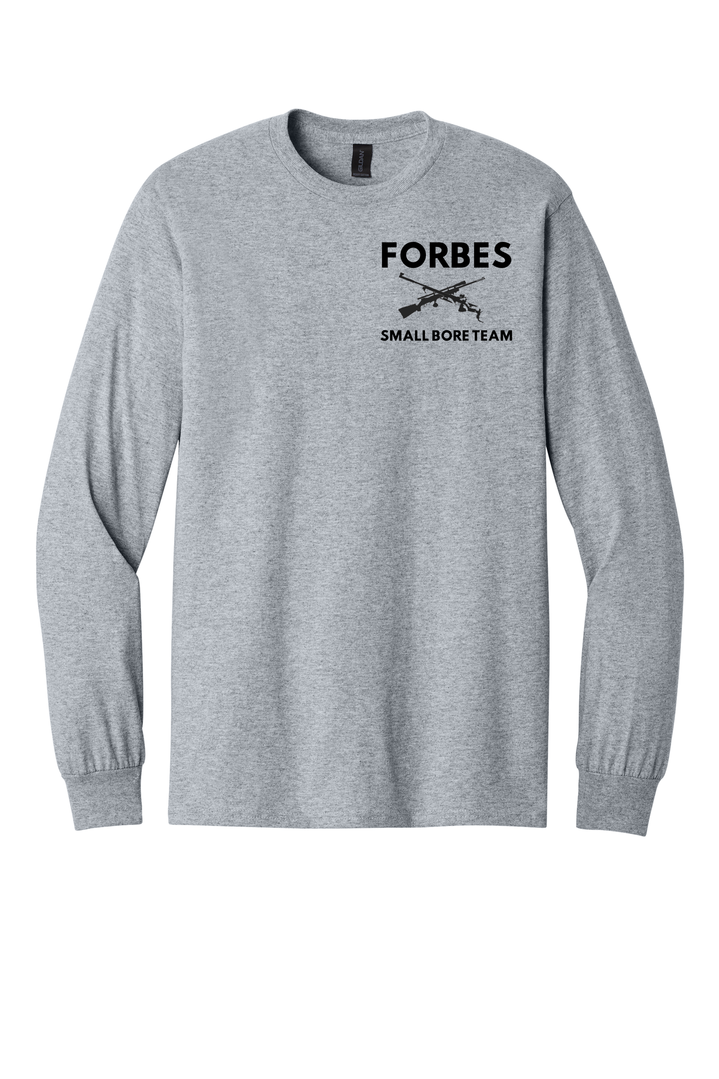 Adult Forbes Gun Club Long Sleeve Shirt (left chest wall design)