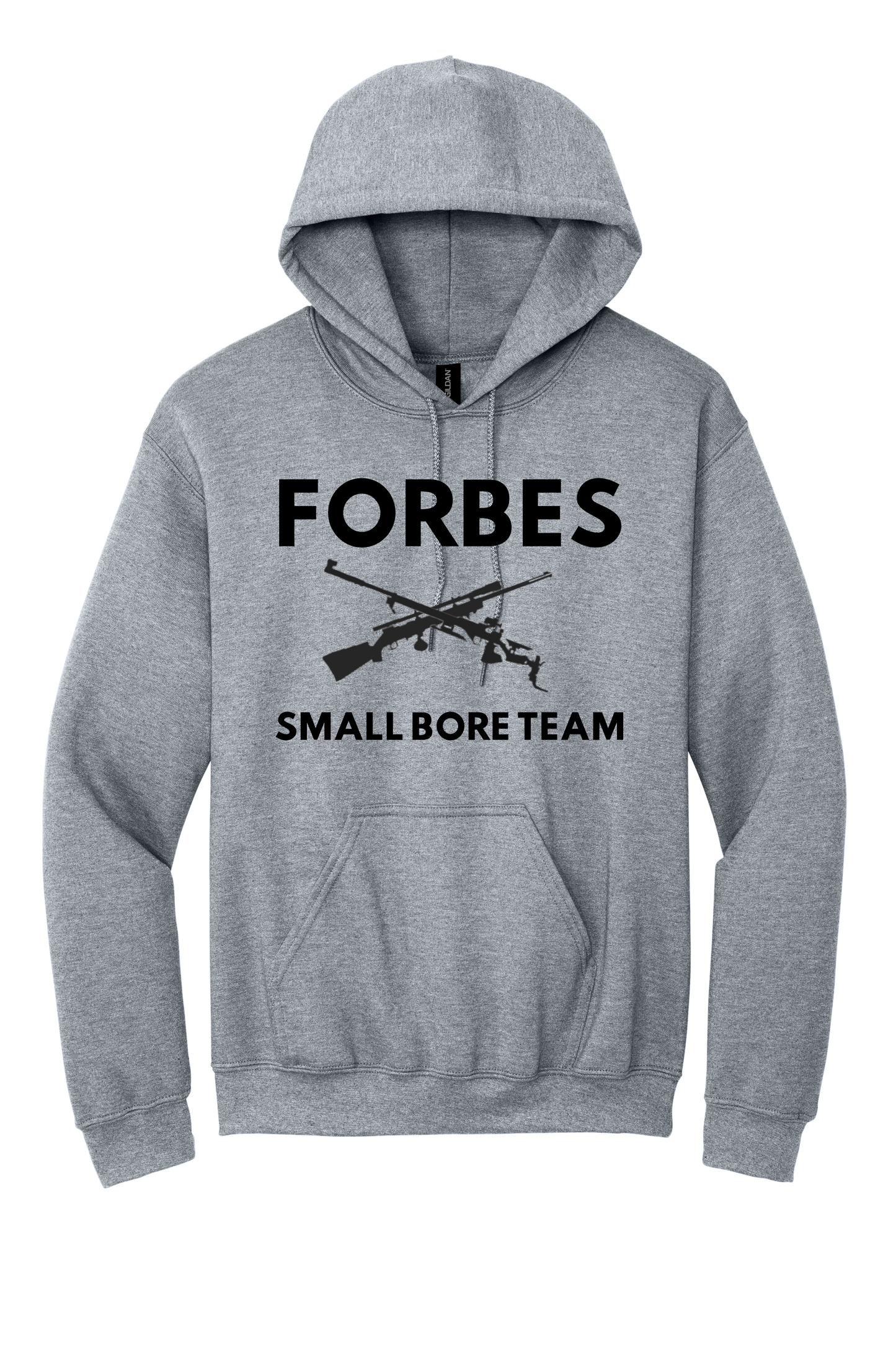 Adult Forbes Gun Club Hoodie Sweatshirt (large front design)