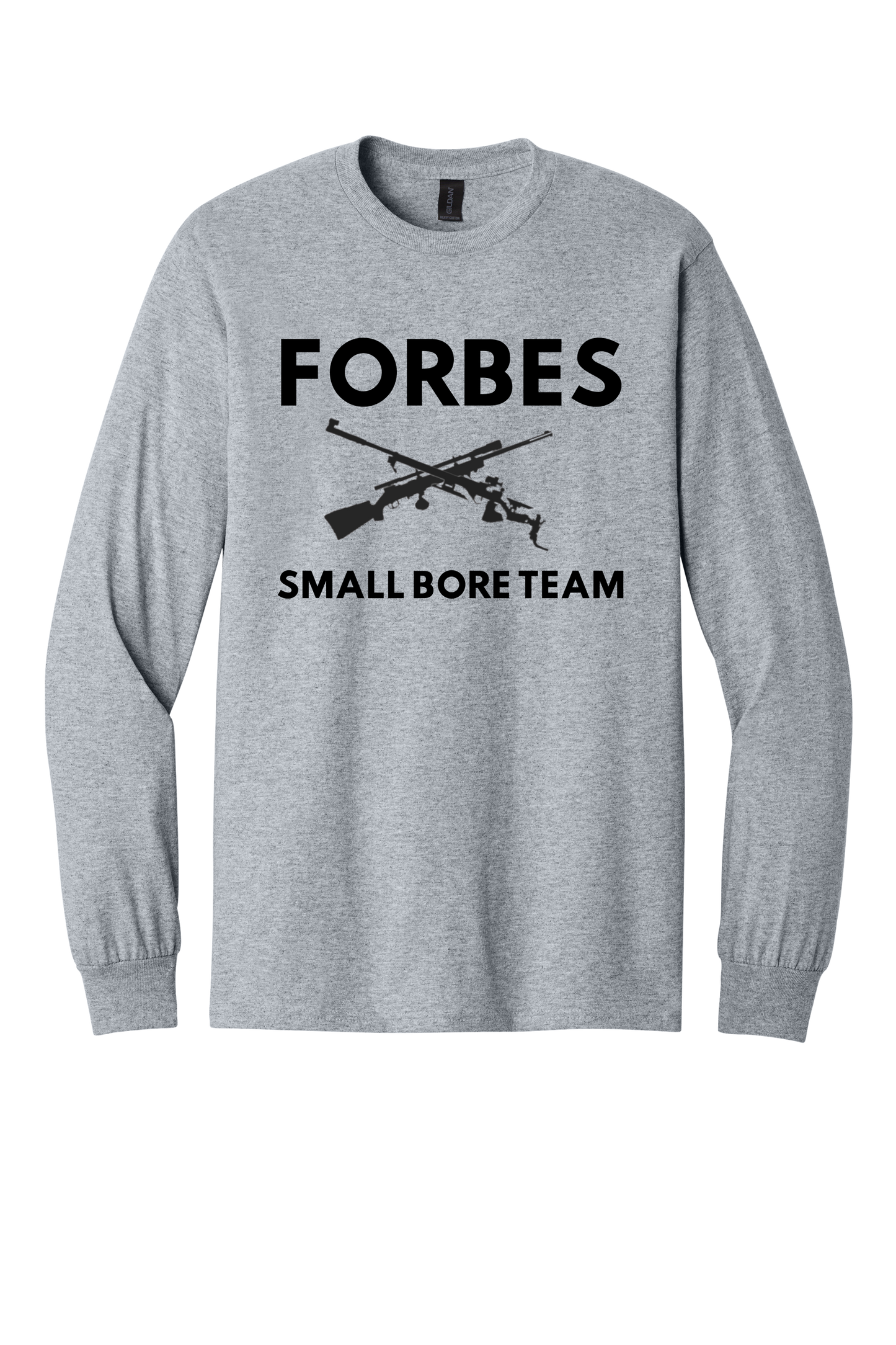 Adult Forbes Gun Club Long Sleeve Shirt (large front design)
