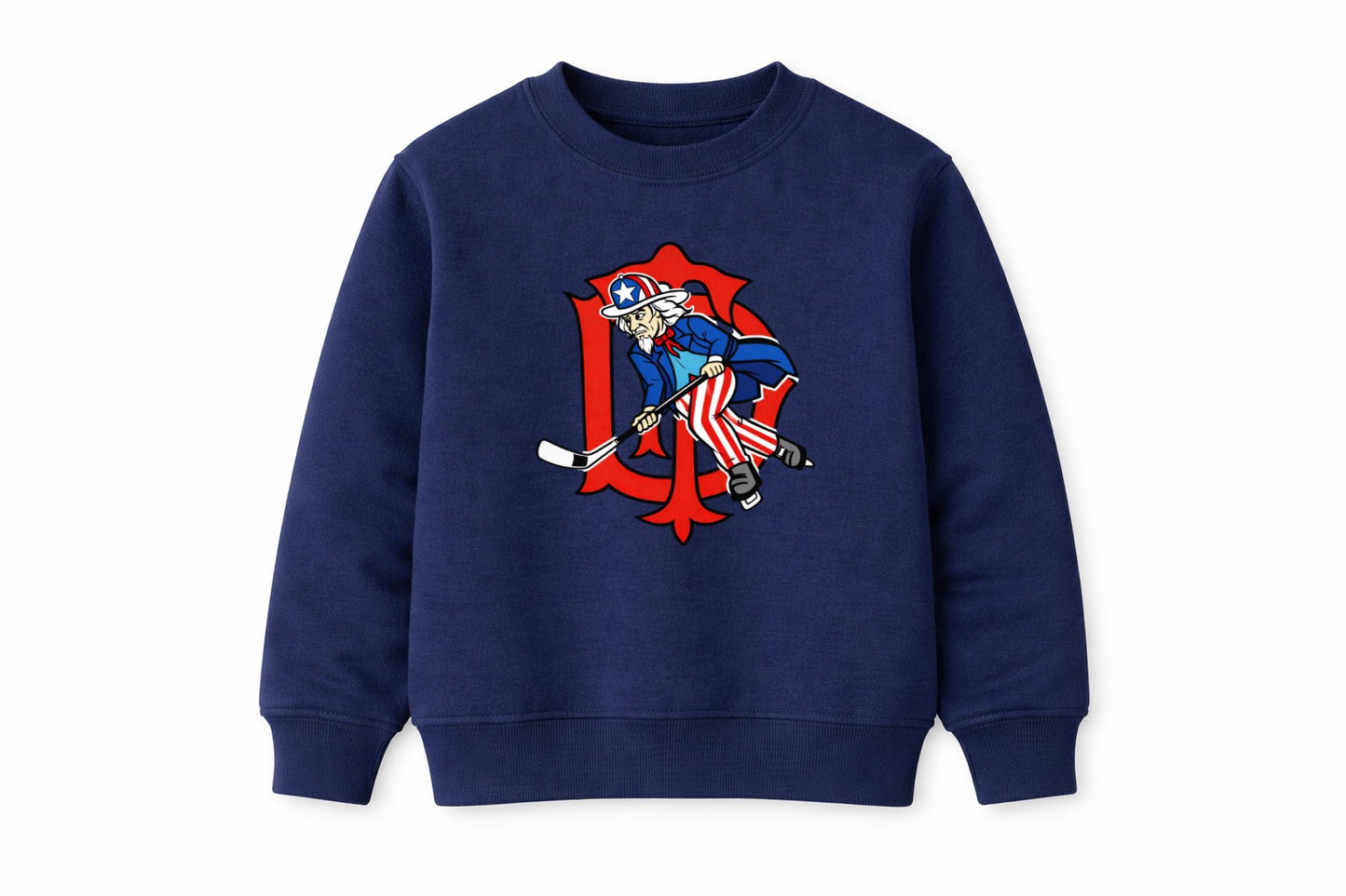 TODDLER Uncle Sam skating crewneck sweatshirt