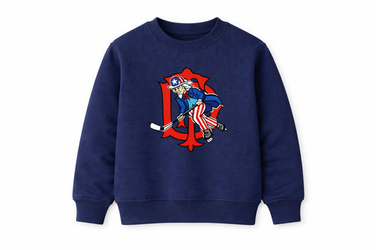 TODDLER Uncle Sam skating crewneck sweatshirt